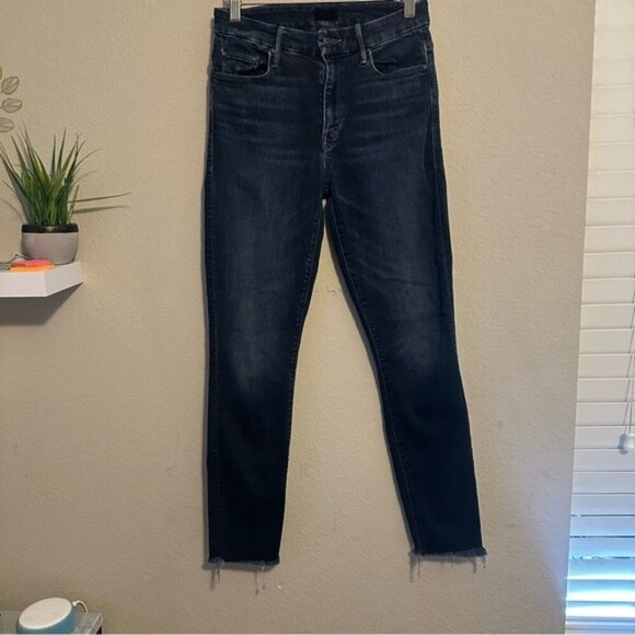 Mother Jeans High Waisted Looker Ankle Fray in Last Call Size 25 - Picture 2 of 12